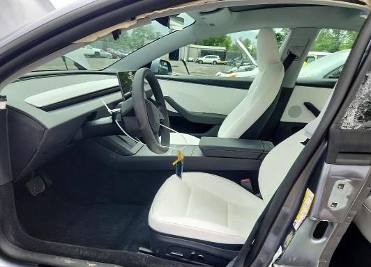 2026 Tesla VIN 5YJ3E1EB3TF177775 COPART salvage auction — SIDE, Md - Cert Of Salvage < 75% Damage, sold $13,200 on 2026-07-28 (photo 7)
