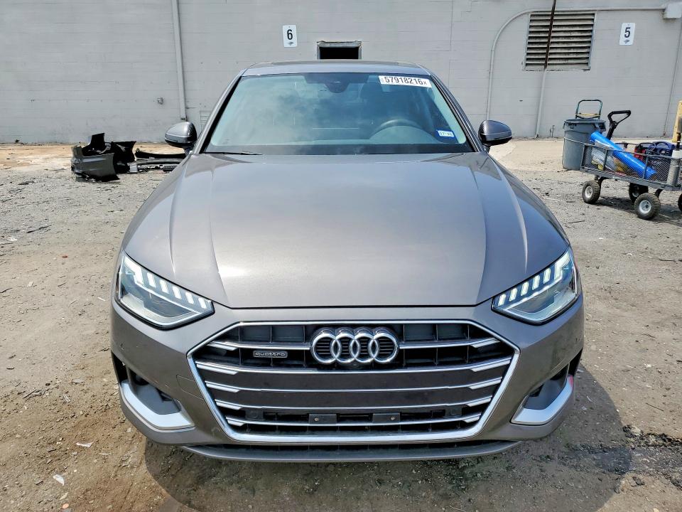 2022 Audi A4 VIN WAUBBAF47NN011166 COPART salvage auction — REAR END, Va - Cert Of Title - Salvage, sold $200 on 2026-07-29 (photo 5)