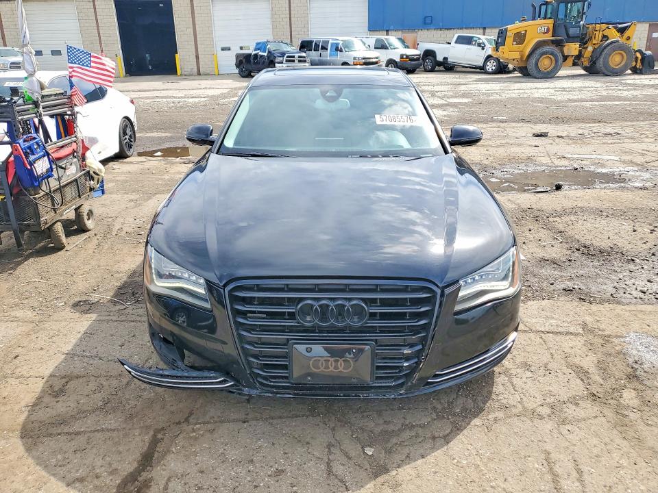 2014 Audi A8 VIN WAURGAFDXEN004650 COPART salvage auction — FRONT END, MI - CERTIFICATE OF TITLE, sold $325 on 2026-07-31 (photo 5)