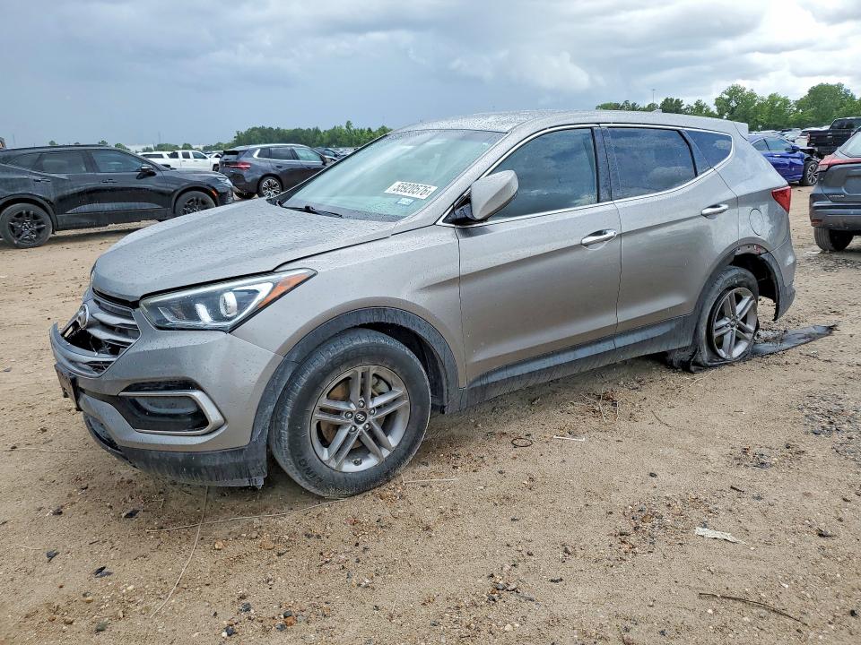 2017 Hyundai Santa fe VIN 5XYZT3LB6HG428108 COPART salvage auction — FRONT END, Tx - Salvage Vehicle Title, sold $2,100 on 2026-07-14 (photo 1)