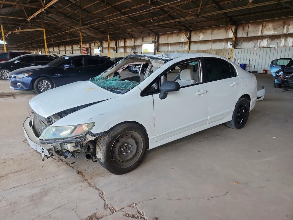 2010 Honda Civic VIN 2HGFA1F51AH565176 COPART salvage auction — ALL OVER, Az - Cert Of Title - Salvage, sold $275 on 2026-07-29 (photo 1)