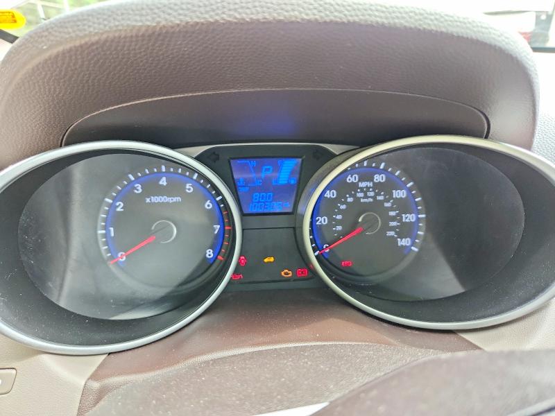 2013 Hyundai Tucson VIN KM8JUCAC3DU621147 COPART salvage auction — MECHANICAL, Oh - Certificate Of Title, sold $1,700 on 2026-07-29 (photo 9)