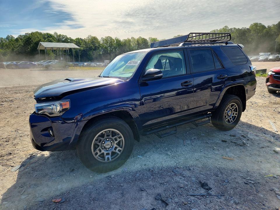 2021 Toyota 4runner VIN JTEHU5JR9M5854328 COPART salvage auction — FRONT END, Va - Cert Of Title - Salvage, sold $7,300 on 2026-07-20 (photo 1)