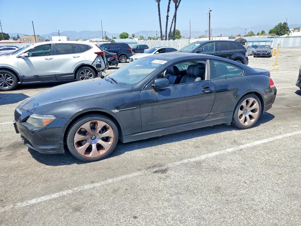 2006 BMW 6 series VIN WBAEH13416CR50861 COPART salvage auction — SIDE, Ca - Dis/Dlr/Exp Only Clean Title, sold $1,650 on 2026-07-31 (photo 1)