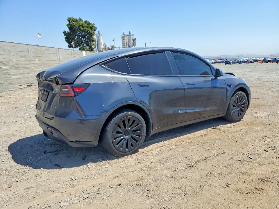 2024 Tesla VIN 7SAYGDEE7RA220227 COPART salvage auction — REAR END, Ca - Salvage Certificate, sold $12,600 on 2026-07-28 (photo 3)