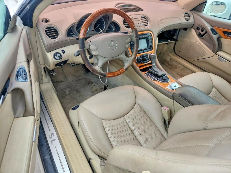 2003 Mercedes-benz Sl-class VIN WDBSK75F33F060315 COPART salvage auction — FRONT END, Tx - Certificate Of Title, sold $950 on 2026-07-09 (photo 8)
