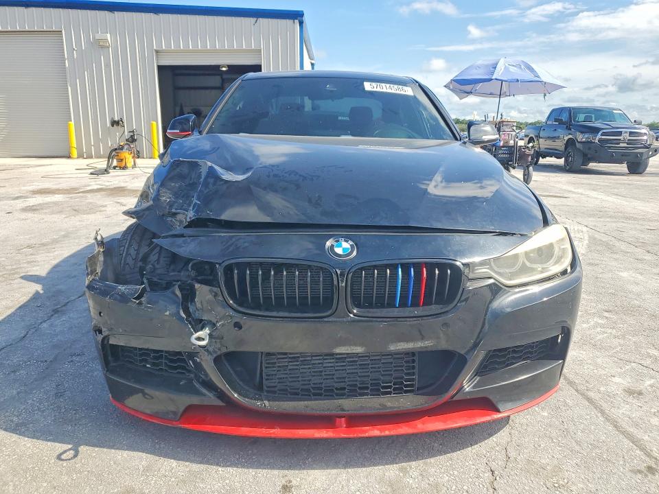 2013 BMW 3er VIN WBA3B9C56DF140671 COPART salvage auction — FRONT END, Fl - Cert Of Title Slvg Rebuildable, sold $2,900 on 2026-07-08 (photo 5)