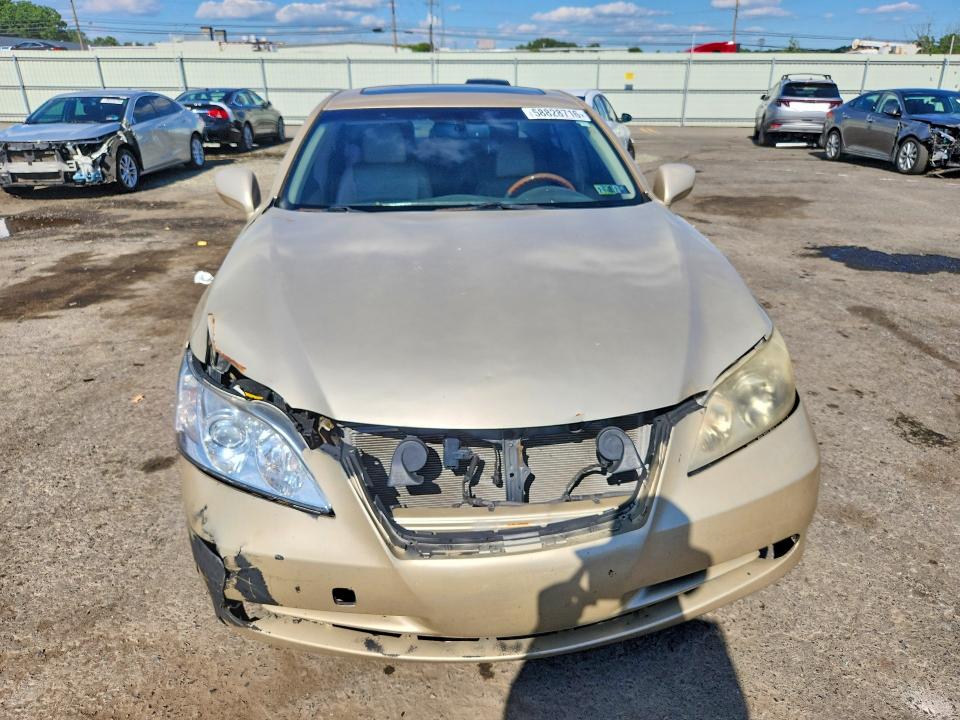 2007 Lexus ES VIN JTHBJ46G972151014 COPART salvage auction — FRONT END, MT - CERTIFICATE OF TITLE, sold $175 on 2026-07-24 (photo 5)