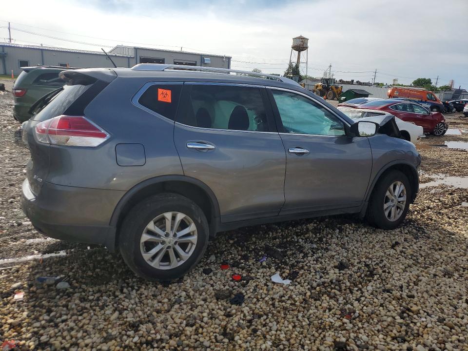 2015 Nissan VIN KNMAT2MV9FP546762 COPART salvage auction — FRONT END, Wv - Salvage Certificate, sold $225 on 2026-07-10 (photo 3)