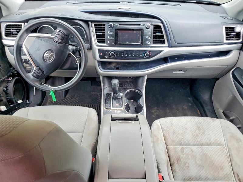2018 Toyota Highlander VIN 5TDBZRFH9JS879318 COPART salvage auction — FRONT END, Ny - Mv-907A Salvage Certificate, sold $5,600 on 2026-08-01 (photo 8)