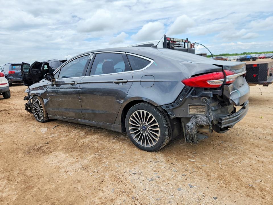 2018 Ford Fusion VIN 3FA6P0D97JR138205 COPART salvage auction — REAR END, Id - Salvage Certificate Of Title, sold $825 on 2026-07-02 (photo 2)