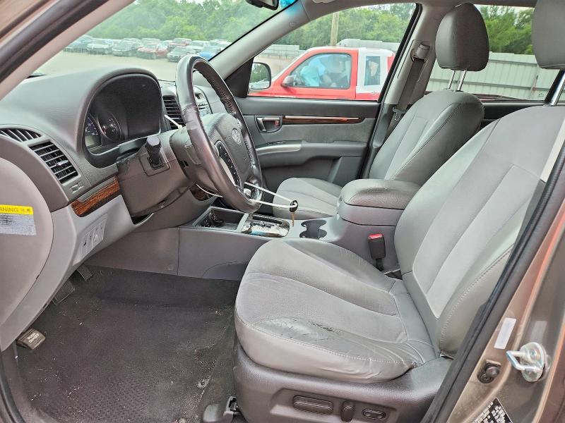 2012 Hyundai Santa fe VIN 5XYZH4AG2CG108010 COPART salvage auction — FRONT END, GA - CERT OF TITLE-SALVAGE, sold $1,550 on 2026-07-07 (photo 7)