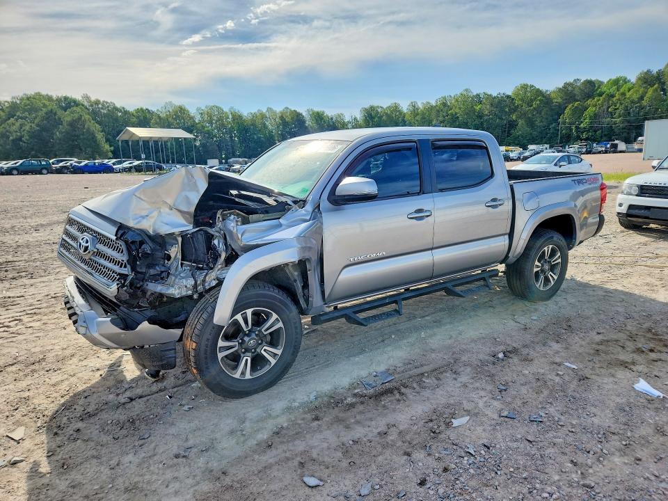 2017 Toyota Tacoma VIN 5TFCZ5AN8HX091094 COPART salvage auction — FRONT END, VA - CERT OF TITLE - SALVAGE, sold $9,500 on 2026-07-27 (photo 1)