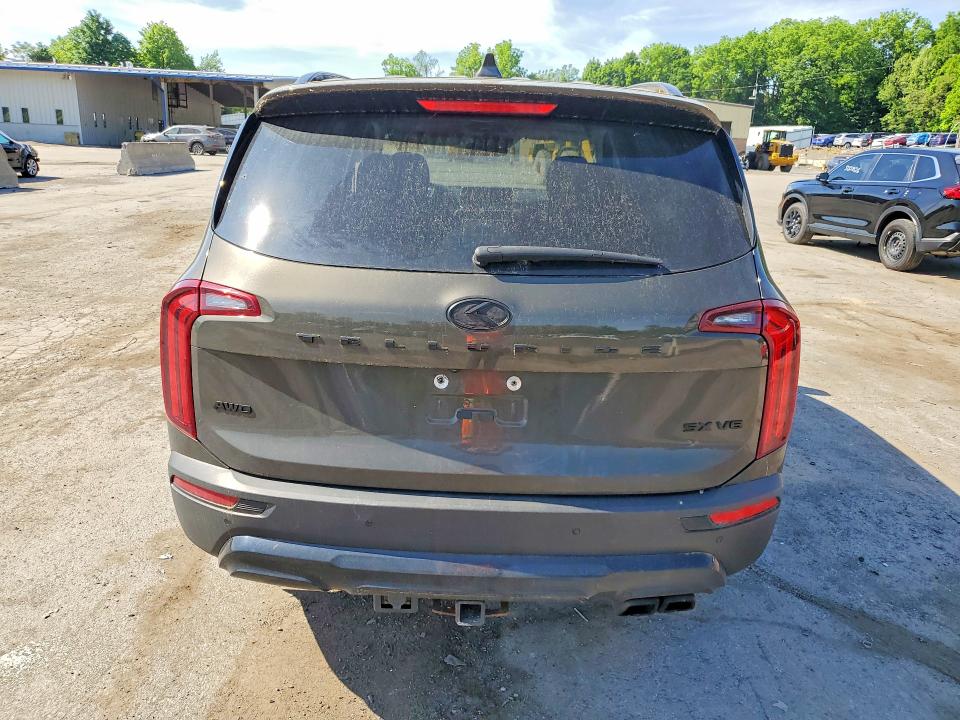 2021 Kia Telluride VIN 5XYP5DHC5MG141118 COPART salvage auction — NORMAL WEAR, Ny - Certificate Of Title, sold $4,900 on 2026-07-14 (photo 6)