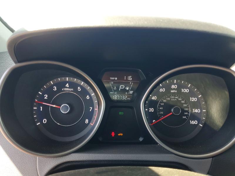 2014 Hyundai Elantra VIN 5NPDH4AE6EH495486 COPART salvage auction — VANDALISM, Ca - Salvage Certificate, sold $1,850 on 2026-07-09 (photo 9)