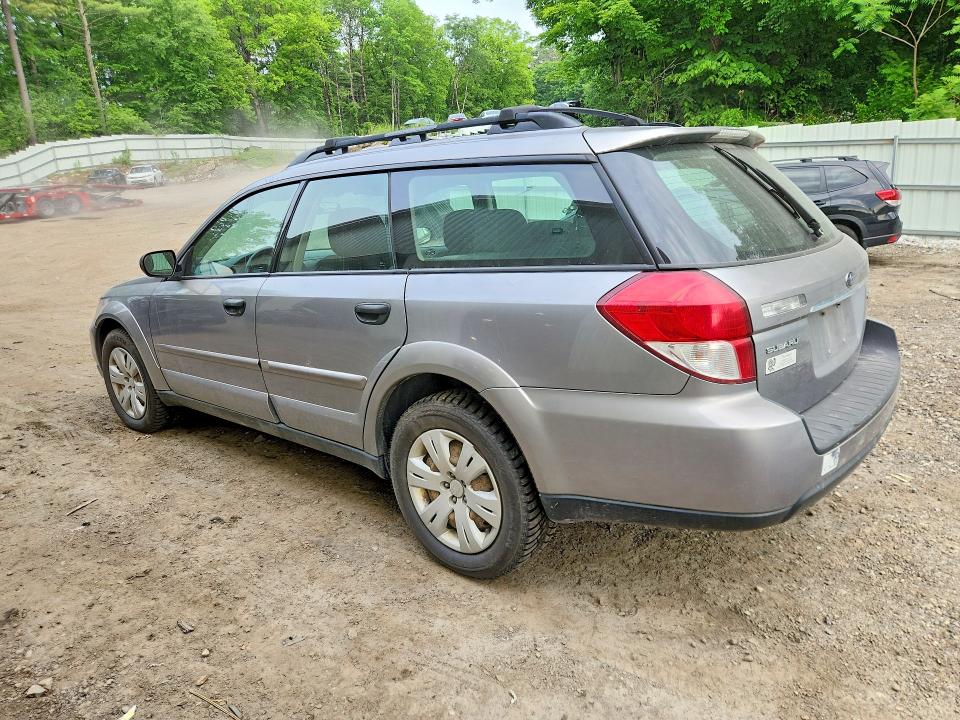 2008 Subaru LEGACY VIN 4S4BP60C387340078 COPART salvage auction — REAR END, Vt - Cert Of Title-Salvage Vehicle, sold $200 on 2026-07-06 (photo 2)