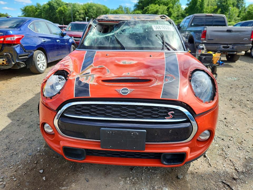 2019 Mini VIN WMWXU3C53K2L20042 COPART salvage auction — ROLLOVER, Ct - Cert Of Title-Salvage, sold $475 on 2026-07-23 (photo 5)