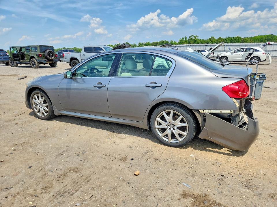 2010 Infiniti G37 VIN JN1CV6AR0AM455085 COPART salvage auction — REAR END, Va - Certificate Of Title, sold $3,000 on 2026-07-15 (photo 2)