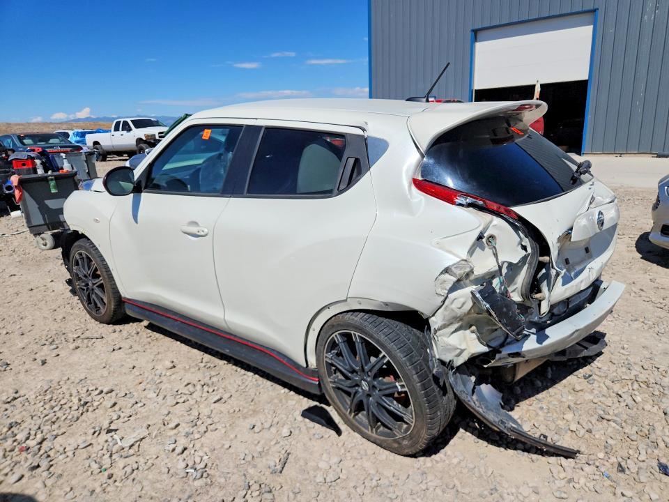 2014 Nissan Juke VIN JN8DF5MV2ET150138 COPART salvage auction — REAR END, Ut - Salvage Certificate, sold $500 on 2026-07-10 (photo 2)