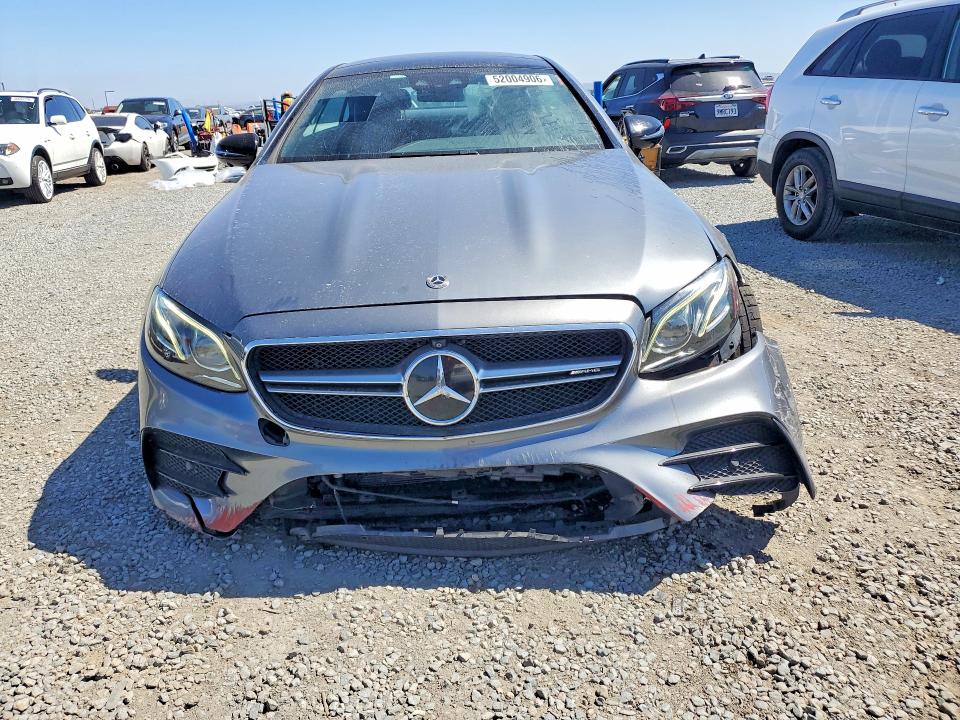 2019 Mercedes-benz E-klasse amg VIN WDD1J6BB9KF087437 COPART salvage auction — FRONT END, Ca - Salvage Certificate, sold $18,400 on 2026-07-31 (photo 5)