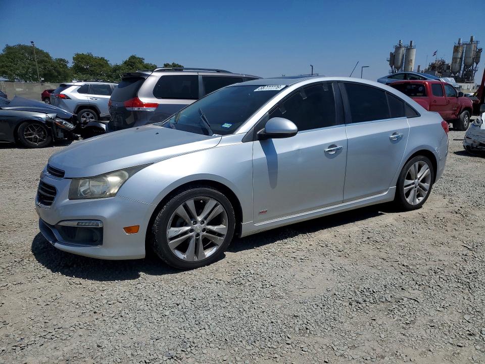 2015 Chevrolet VIN 1G1PG5SB1F7112367 COPART salvage auction — FRONT END, Tx - Dis/Dlr/Exp Only Clean Title, sold $325 on 2026-07-18 (photo 1)