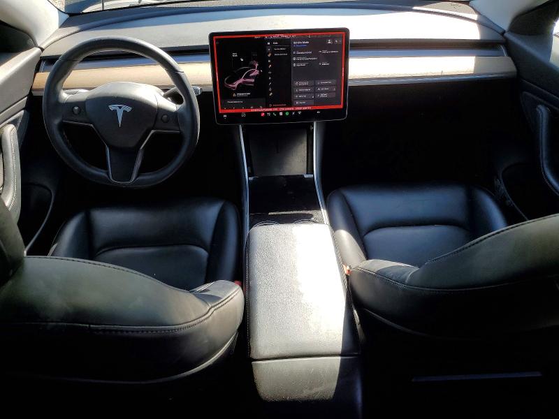2018 Tesla Model 3 VIN 5YJ3E1EA8JF156408 COPART salvage auction — REAR END, Ca - Salvage Certificate, sold $4,950 on 2026-07-21 (photo 8)