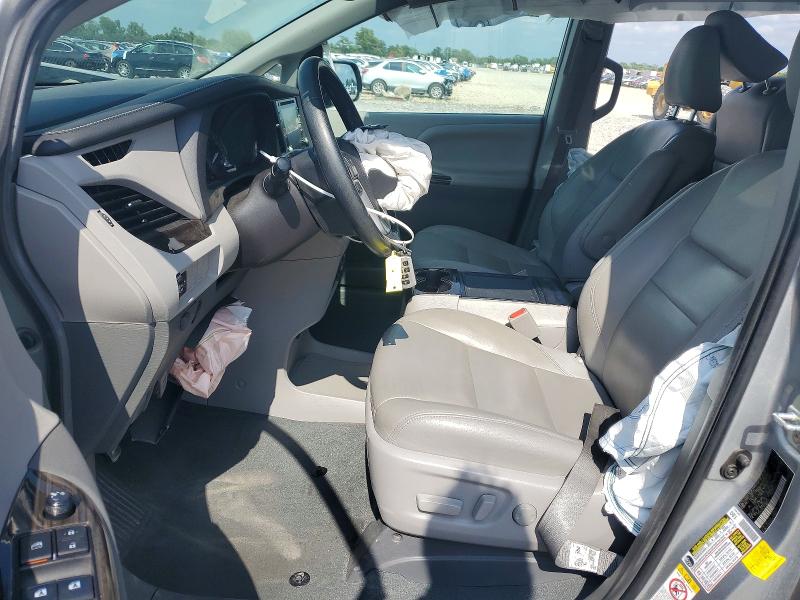 2019 Toyota Sienna VIN 5TDYZ3DC3KS002744 COPART salvage auction — FRONT END, Mo - Salvage Certificate Of Title, sold $4,550 on 2026-07-13 (photo 7)