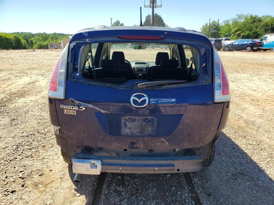 2009 Mazda 5 VIN JM1CR293790341792 COPART salvage auction — REAR END, Nc - Salvage Certificate Of Title, sold $775 on 2026-07-13 (photo 6)