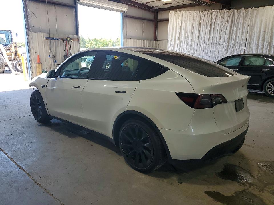 2022 Tesla Model y VIN 7SAYGAEE2NF364845 COPART salvage auction — FRONT END, Ny - Mv-907A Salvage Certificate, sold $10,500 on 2026-07-06 (photo 2)