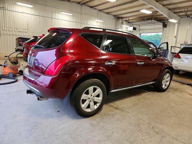2006 Nissan Murano VIN JN8AZ08W96W544414 COPART salvage auction — FRONT END, Sc - Cert Of Title-Salvage, sold $500 on 2026-07-30 (photo 3)
