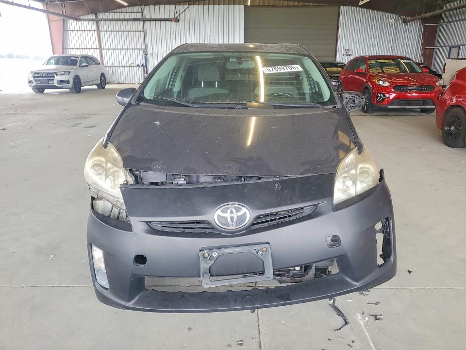 2011 Toyota Prius VIN JTDKN3DU9B0312832 COPART salvage auction — FRONT END, CA - SALVAGE CERTIFICATE, sold $725 on 2026-07-23 (photo 5)