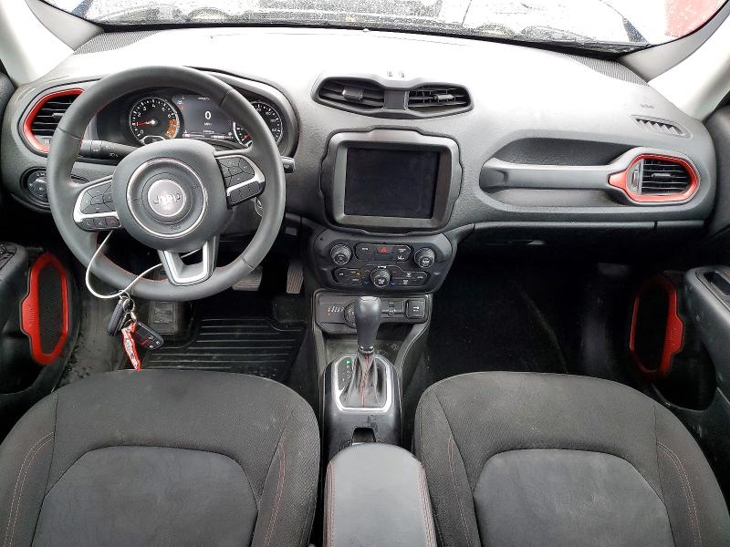 2023 Jeep Renegade VIN ZACNJDC16PPP54858 COPART salvage auction — REAR END, Nc - Salvage Certificate Of Title, sold $7,400 on 2026-07-30 (photo 8)