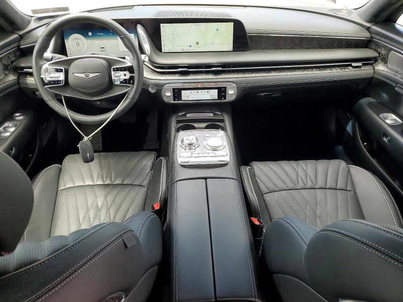 2023 Genesis G90 VIN KMTFC4SD9PU031566 COPART salvage auction — FRONT END, Pa - Certificate Of Salvage, sold $25,250 on 2026-07-02 (photo 8)