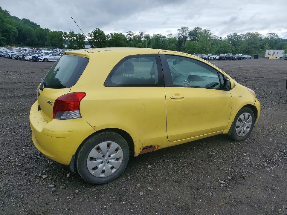 2009 Toyota Yaris VIN JTDJT903X95250243 COPART salvage auction — UNDERCARRIAGE, NJ - CERTIFICATE OF TITLE, sold $425 on 2026-07-02 (photo 3)