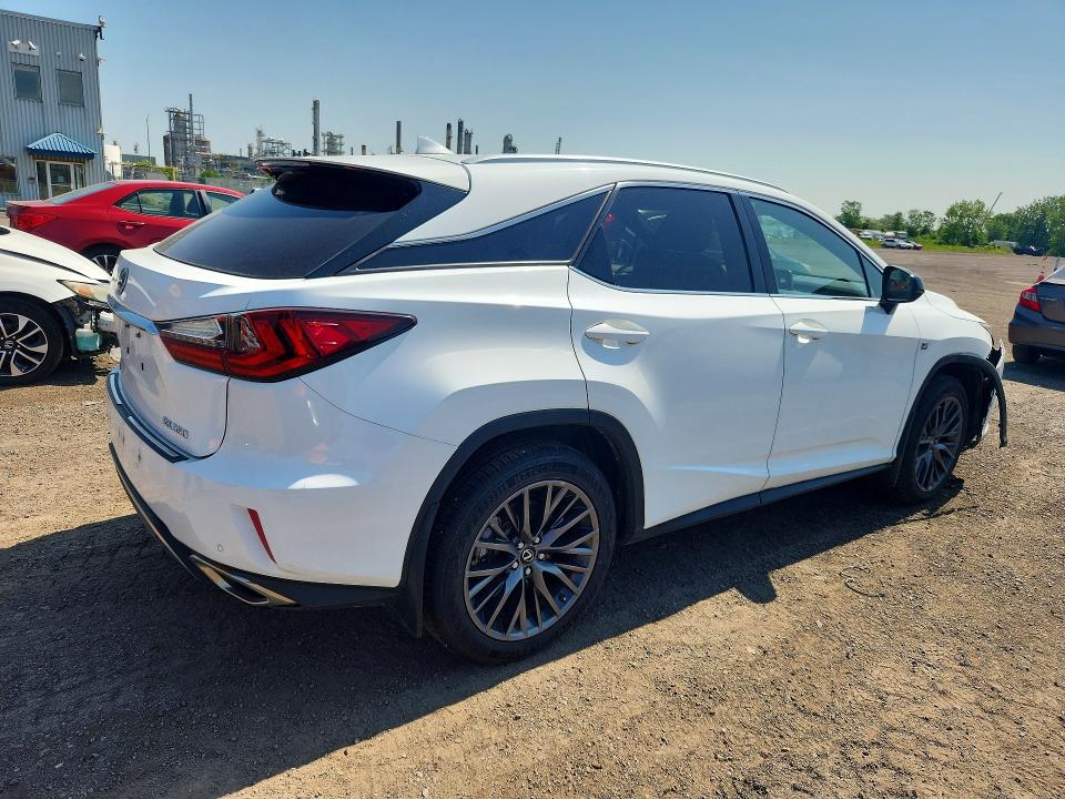2016 Lexus Rx VIN 2T2BZMCA8GC044222 COPART salvage auction — WATER/FLOOD, Qc - Irrecuperable, sold $16,350 on 2026-08-25 (photo 3)
