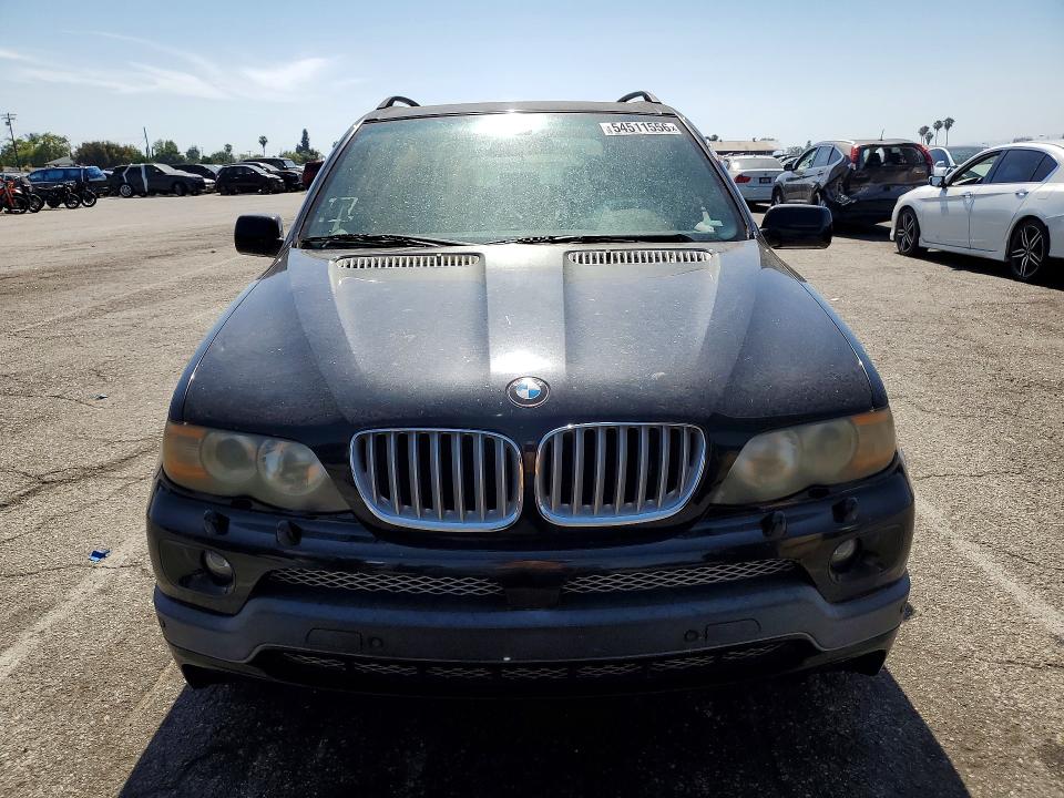 2004 BMW X5 VIN 5UXFA93574LE81521 COPART salvage auction — MINOR DENT/SCRATCHES, Ca - Salvage Certificate, sold $825 on 2026-07-24 (photo 5)