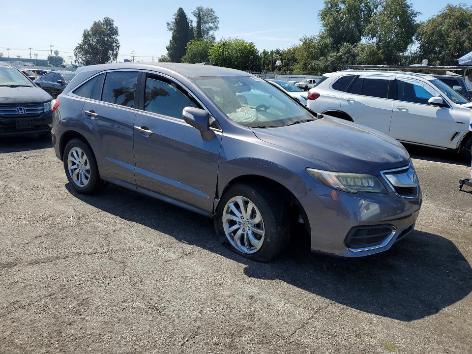 2017 Acura Rdx VIN 5J8TB3H30HL003905 COPART salvage auction — FRONT END, Ca - Salvage Certificate, sold $1,650 on 2026-07-31 (photo 4)