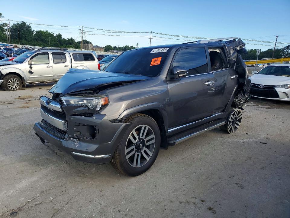 2016 Toyota 4runner VIN JTEBU5JR5G5343984 COPART salvage auction — ROLLOVER, Ky - Cert Of Title-Salvage, sold $500 on 2026-07-29 (photo 1)