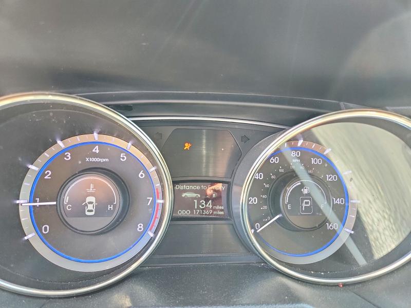 2012 Hyundai Sonata VIN 5NPEC4AB5CH392730 COPART salvage auction — FRONT END, Ca - Salvage Certificate, sold $1,000 on 2026-07-07 (photo 9)