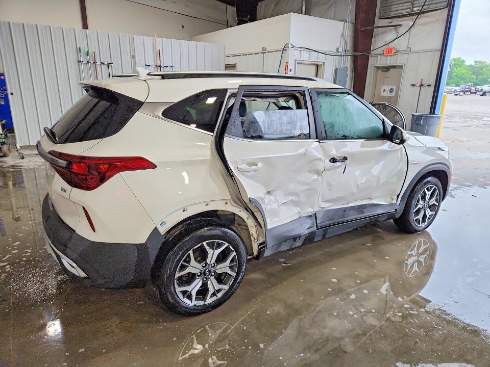 2021 Kia VIN KNDERCAA3M7167227 COPART salvage auction — SIDE, Il - Salvage Certificate, sold $2,900 on 2026-07-20 (photo 3)