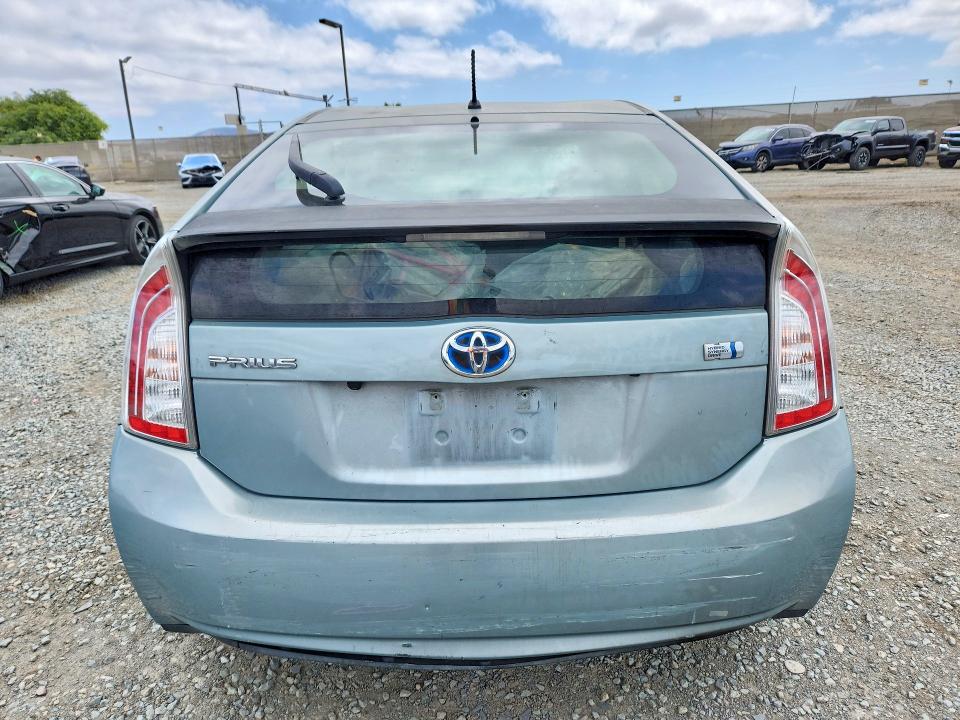 2013 Toyota VIN JTDKN3DU2D5617157 COPART salvage auction — FRONT END, Ca - Salvage Certificate, sold $1,800 on 2026-07-31 (photo 6)
