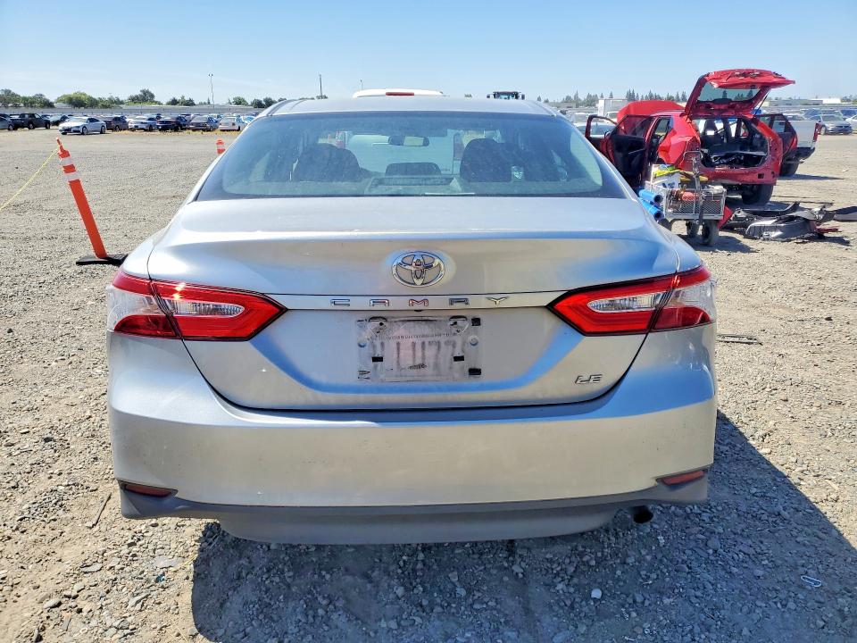 2018 Toyota VIN 4T1B11HK9JU024756 COPART salvage auction — FRONT END, Ca - Salvage Certificate, sold $3,650 on 2026-07-02 (photo 6)