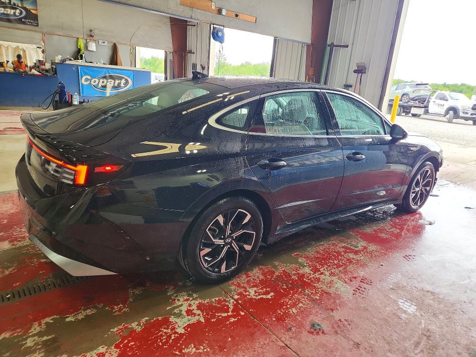 2024 Hyundai Sonata VIN KMHL64JA4RA368825 COPART salvage auction — FRONT END, Ny - Mv-907A Salvage Certificate, sold $5,600 on 2026-07-13 (photo 3)