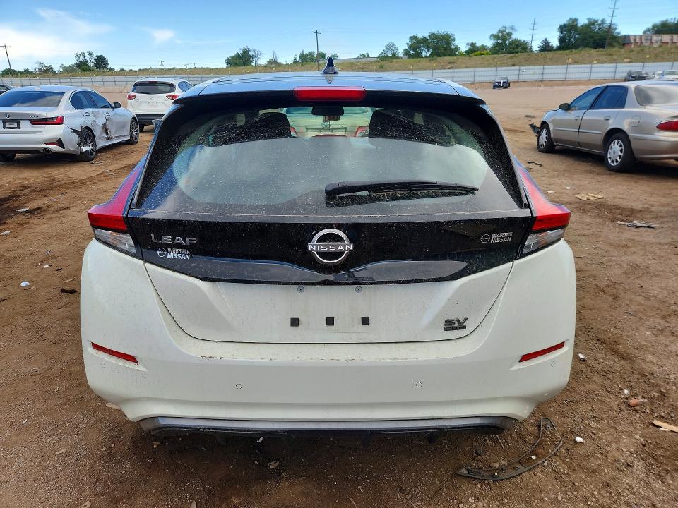 2025 Nissan Leaf VIN 1N4CZ1CV0SC557479 COPART salvage auction — UNDERCARRIAGE, Co - Salvage Title, sold $7,300 on 2026-07-20 (photo 6)