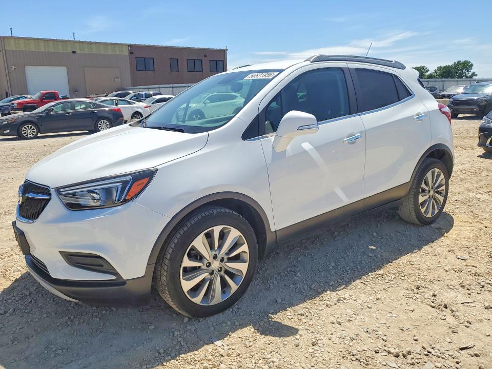 2017 Buick Encore VIN KL4CJASB7HB170672 COPART salvage auction — HAIL, Mo - Salvage Certificate Of Title, sold $1,500 on 2026-07-23 (photo 1)