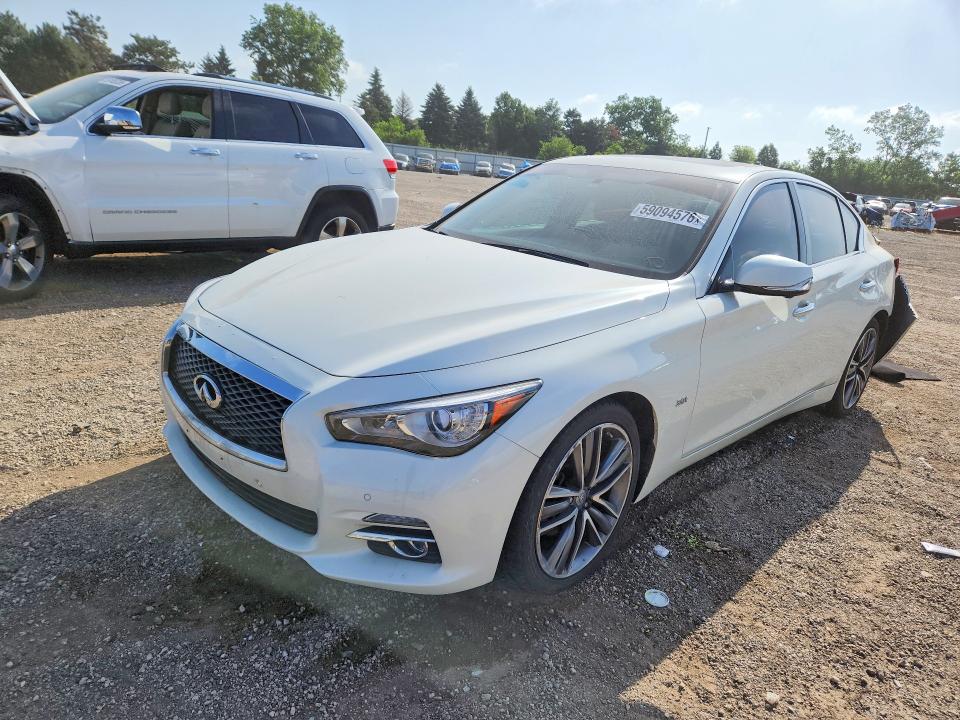 2017 Infiniti Q50 VIN JN1EV7ARXHM835673 COPART salvage auction — REAR END, Il - Salvage Certificate, sold $2,900 on 2026-07-28 (photo 1)