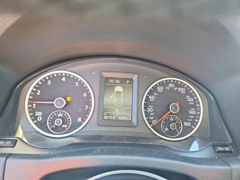 2014 Volkswagen VIN WVGBV3AX5EW619135 COPART salvage auction — FRONT END, IL - SALVAGE CERTIFICATE, sold $2,550 on 2026-07-30 (photo 9)