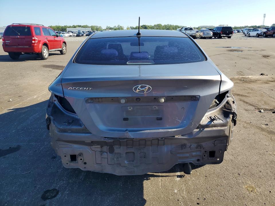 2017 Hyundai VIN KMHCT4AE8HU269594 COPART salvage auction — REAR END, Fl - Cert Of Title Slvg Rebuildable, sold $1,150 on 2026-07-06 (photo 6)