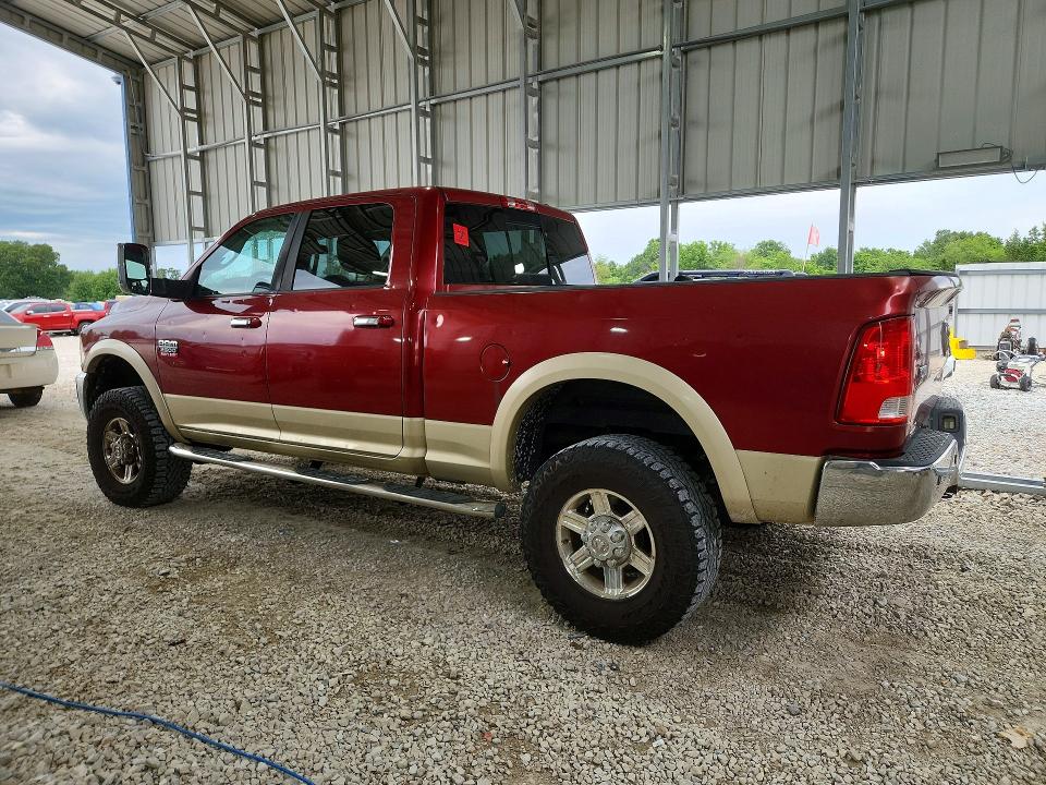 2011 Dodge Ram VIN 3D7UT2CL8BG525614 COPART salvage auction — HAIL, Mo - Certificate Of Title, sold $10,900 on 2026-07-08 (photo 2)