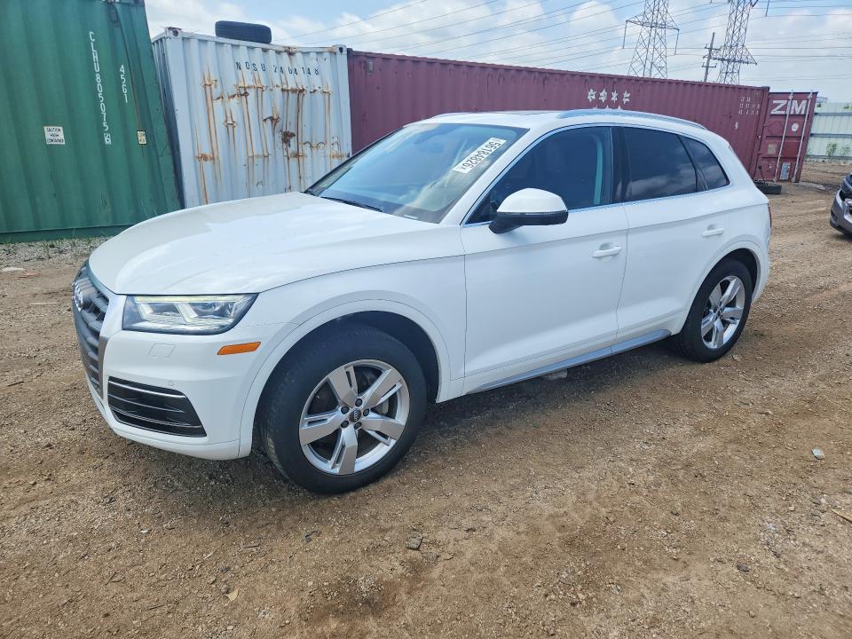 2018 Audi Q5 VIN WA1BNAFY2J2022255 COPART salvage auction — WATER/FLOOD, Il - Salvage Cert-Flood, sold $7,000 on 2026-07-14 (photo 1)